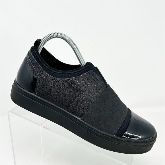 Naturalizer Women's Cori Casual Black Slip-On Sneakers Size 7.5 US / 37.5 EU - Picture 1 of 12